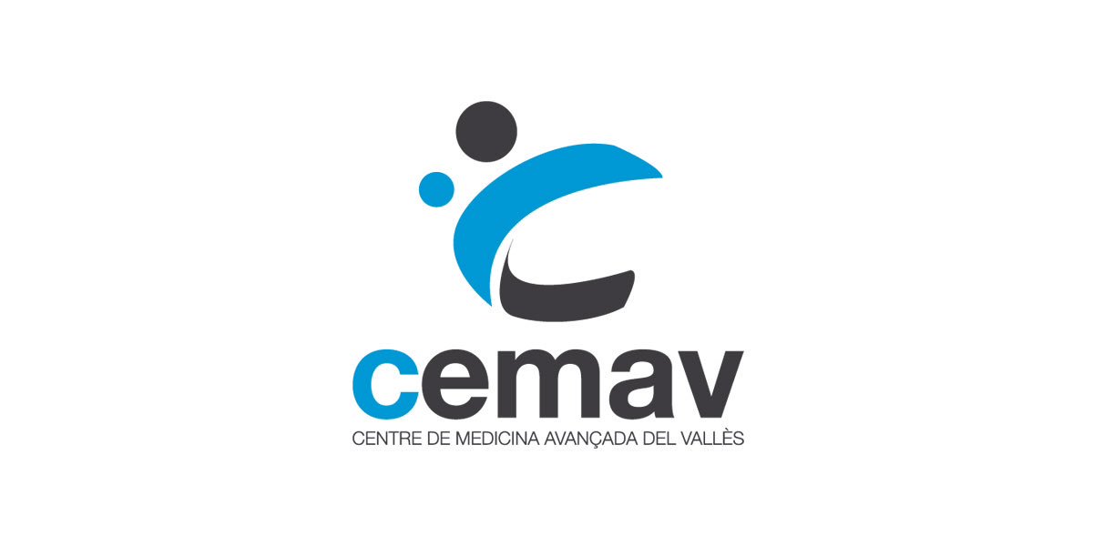 Old project review: logo for CEMAV, a center for advanced medicine. #logo #graphicdesign #medicine #health