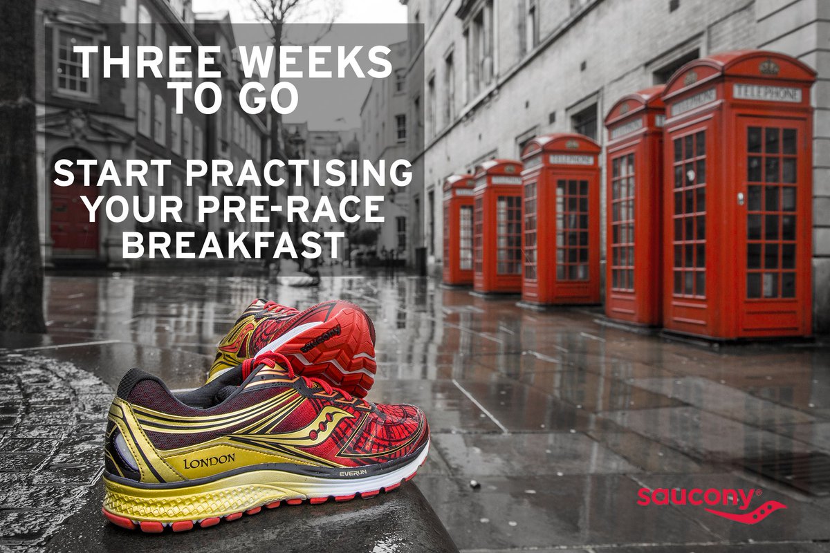 Less than three weeks to go until the #LondonMarathon! #Tips #FindYourStrong