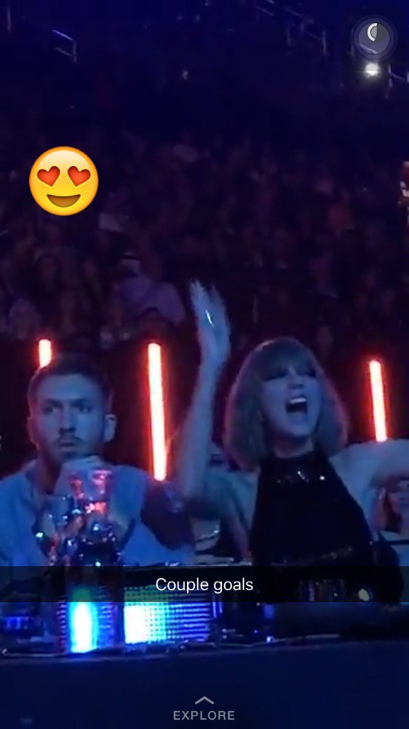 caitswift13's tweet photo. TAYLOR'S REACTION WHEN CALVIN WON WAS EVERYTHING U COULD EVER WISHED FOR 😍 #iHeartAwards #tayvin #TaylorSwift https://t.co/oQKujAvCQq