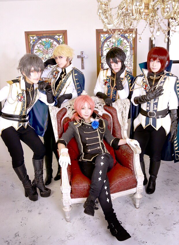 マナち Twitterren コス あんスタknights ジャッジメントの衣装好き 手袋噛んでるポーズ 私がやるといつも滑稽になるよ E レオ Jill 司 Anko Ank0313 泉 優 嵐 じょな 撮影 Rai T Co 3uyruzgi