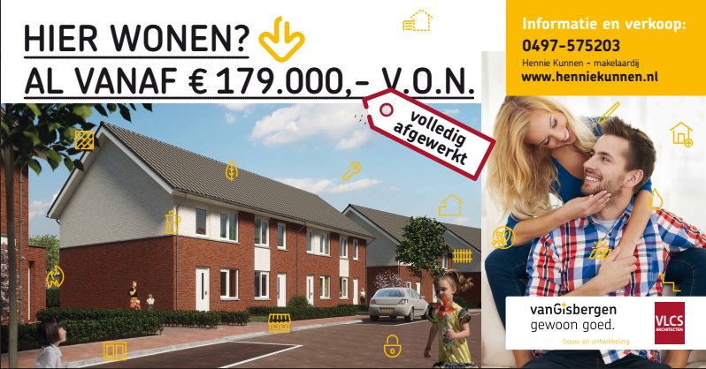 Binnenkort beginnen wij alweer met de bouw van fase 4  van ons plan Trilo.