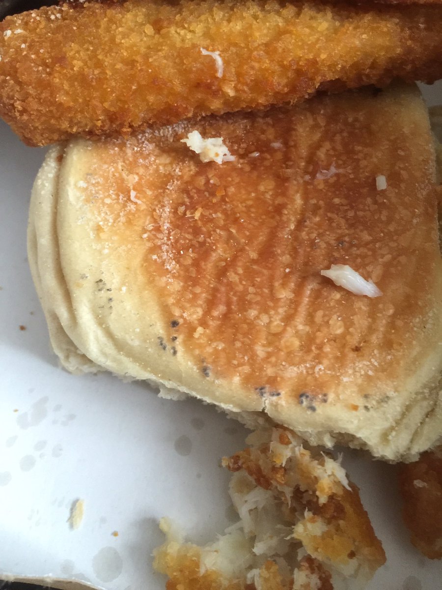 Kyleeee91's tweet photo. @CooperativeFood just purchased this fish finger butty. Rock solid and mould growing on it. Disgusting 😡 https://t.co/EFkkw6CmCB