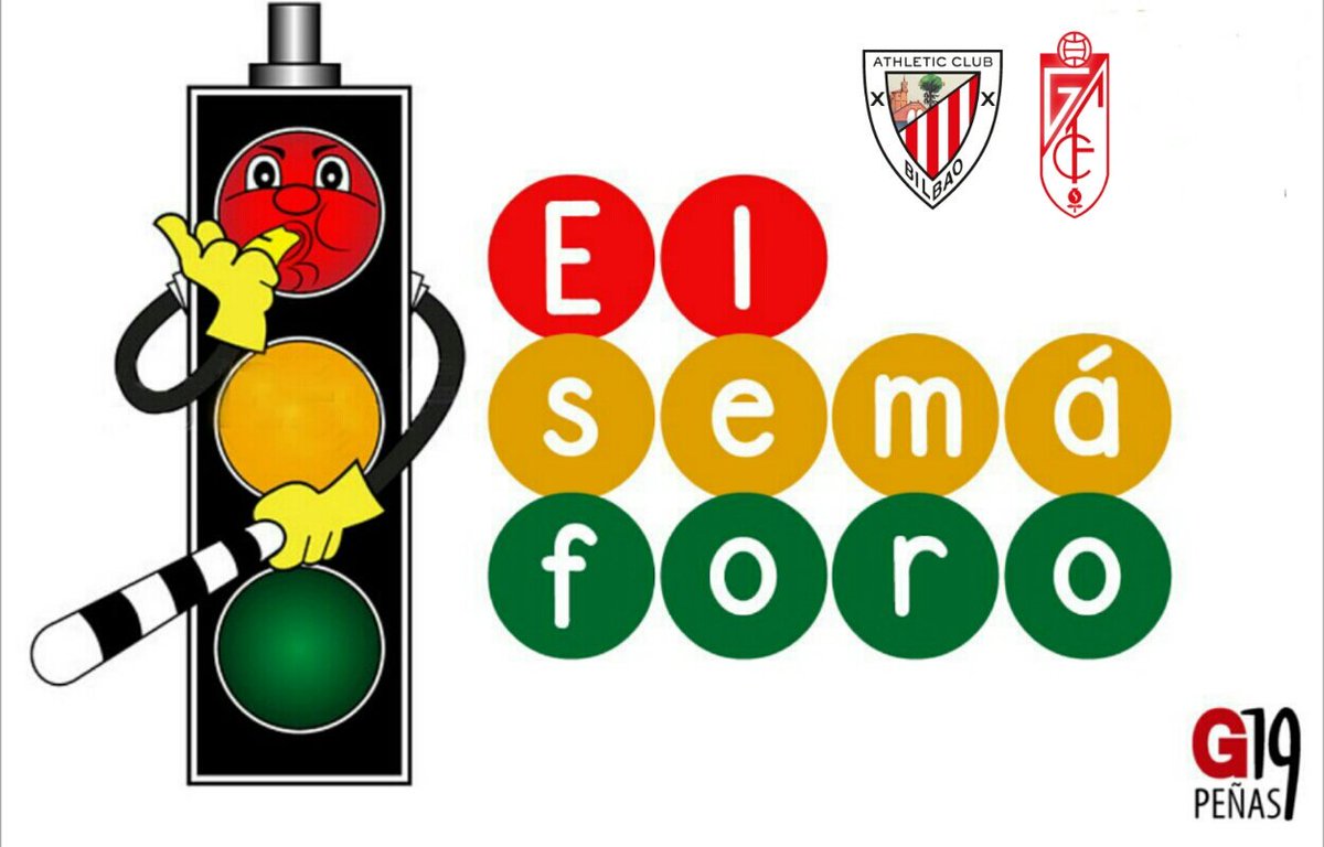 jjjg_gr's tweet photo. @PacoJaldo Encendemos un nuevo #SemáforoGCF https://t.co/TEr9oCpqyQ Sacamos los colores al #ATHvGCF ¡Puntazo! https://t.co/7hzsmctIre