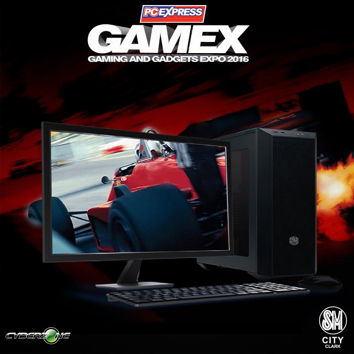 smcyberzone's tweet photo. Come to @PCExpressPH GAMEX, Apr 8-10, at @smcyberzone, 2/F @smcityclark! #EverythingsHere https://t.co/tf4sMezG2c