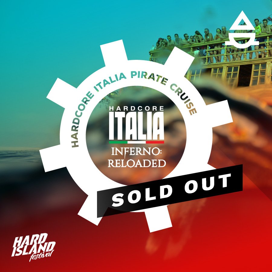 hardisland's tweet image. @HardcoreItalia_ Pirate Cruise is now also completely SOLD OUT! ⛵ ☀ Only one question remains, do you want more?!?