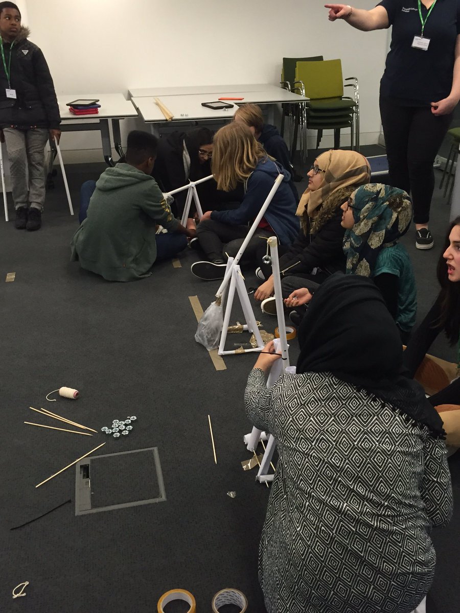 icoutreach's tweet image. More trebuchet action on #STEMPotential #Y10