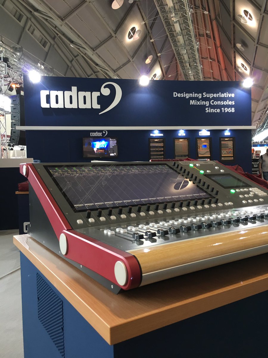 CadacSound's tweet photo. We are nearly ready for the first day of @pls_frankfurt - hall 3.1 booth F37. See you tomorrow! https://t.co/Hy6urPOSaT
