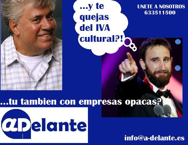 ADelanteOf's tweet photo. Bien quejarse del IVA Cultural pero ellos bien que montan sus empresas opacas para evitar Hacienda. https://t.co/pBb4sBVQ2N