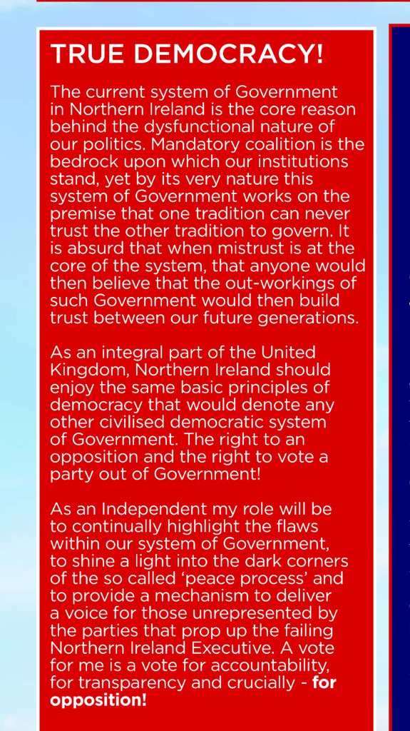 RuthMLA2016's tweet photo. A #FairFuture can only be built on the strong foundation of true democracy #Patterson1 https://t.co/333Cey2xhP