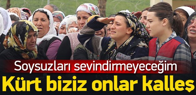 Haber7's tweet photo. Diyarbakırlı şehidin eşi: Kürt biziz onlar kalleş https://t.co/KDIS6TwuoY https://t.co/lESK8g2iaD