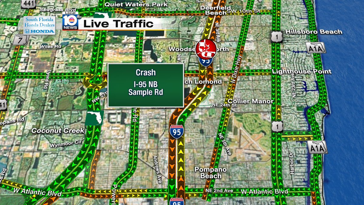 Traffic Update-- Accident clear on I-95 NB and Sample Rd #TRAFFIC https://t.co/HOVloiSWQ7