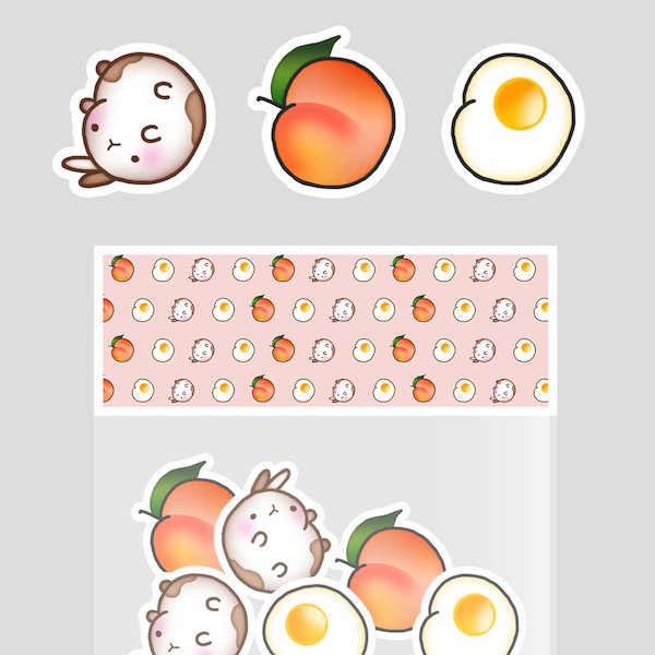 geekchicalex's tweet photo. A very quick sticker pack mock up for Bunny Shapshifter. Could be a possibility! #illustration #stickers https://t.co/H1uEj1hxeb