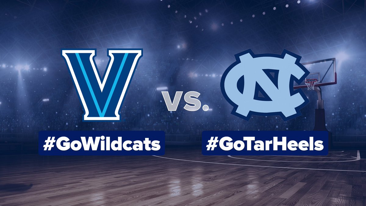 TODAYshow's tweet photo. Who are you rooting for in NCAA final game? Tweet w/#GoWildcats or #GoTarHeels https://t.co/l5kyYflWst