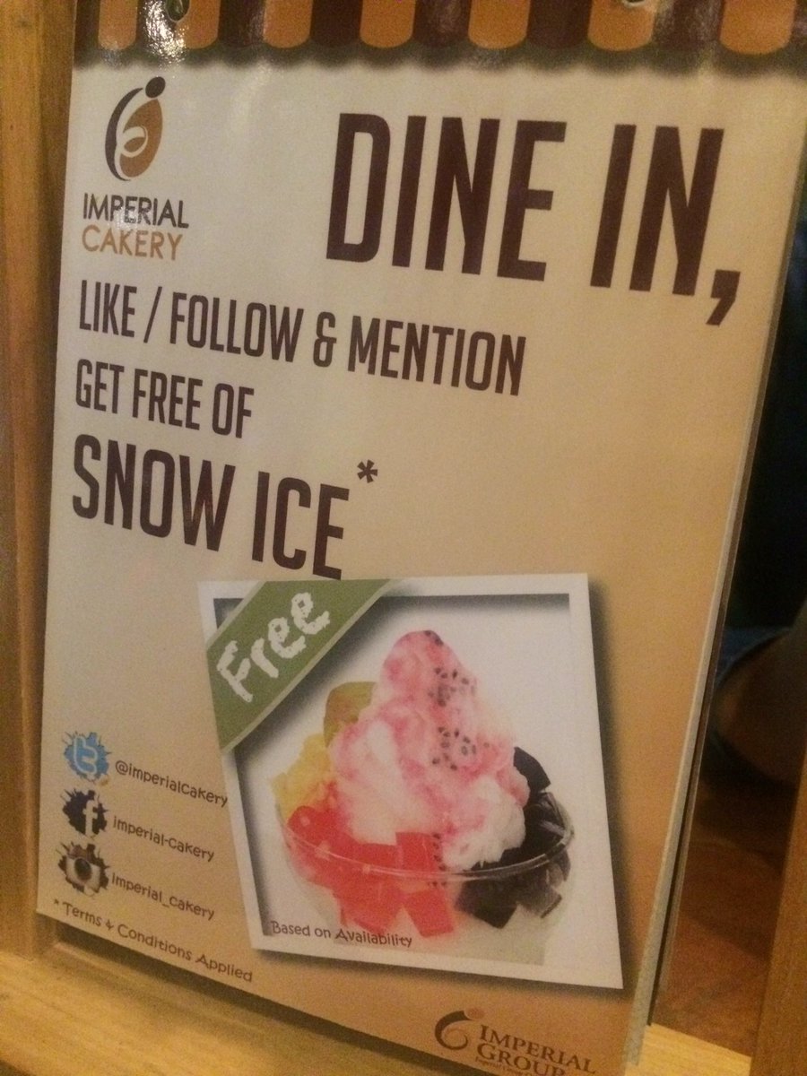 lissatan's tweet photo. Dinner @ImperialCakery https://t.co/4Hm28JIfjE