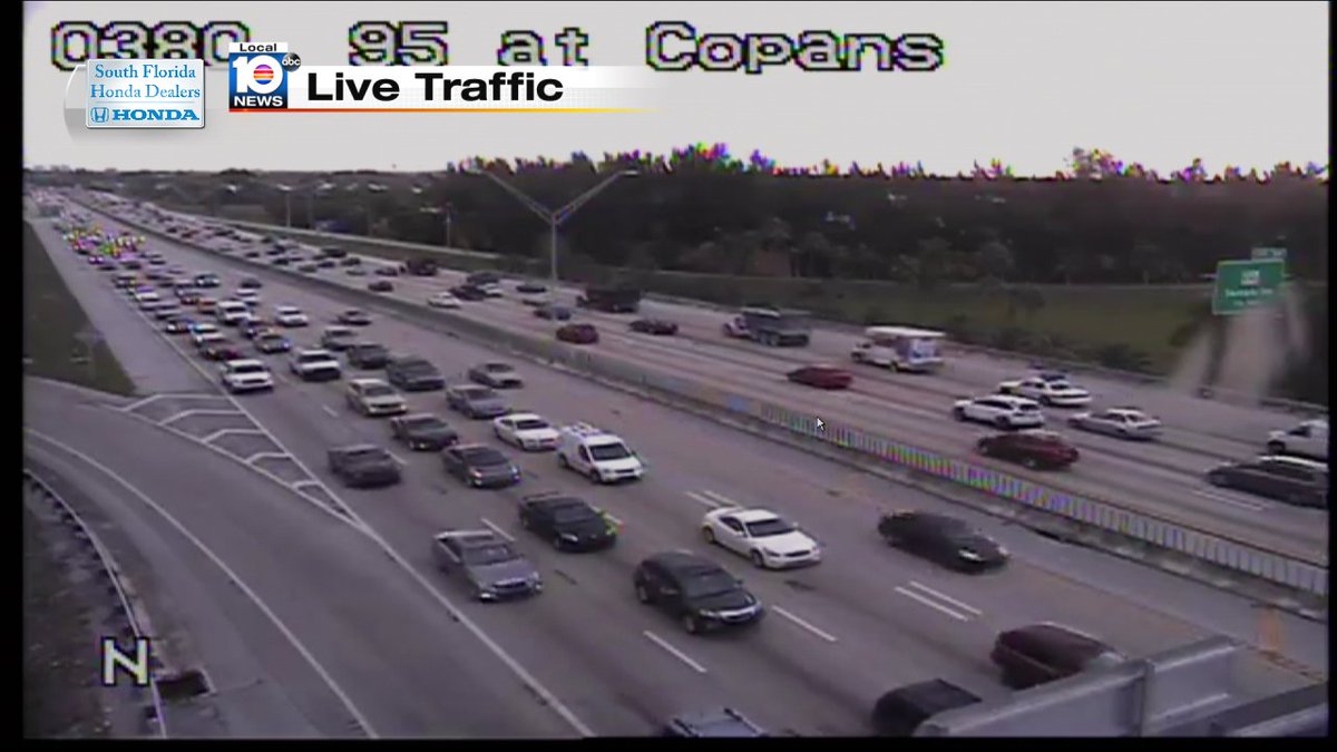 Crash on I-95 NB and Copans Rd #TRAFFIC https://t.co/S8DyooHLJx