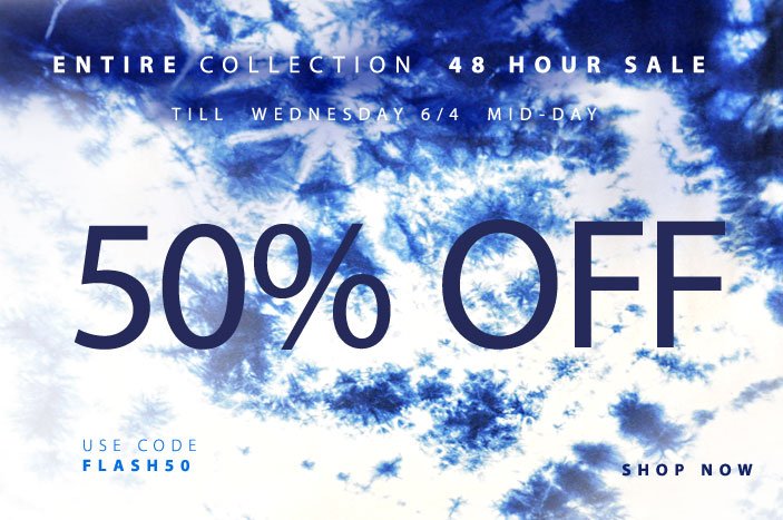 Beat the Monday Blues with our 50% Off 48 Hour #FlashSale. Starts now!
ella-valentine.com #BeatMondayBlues