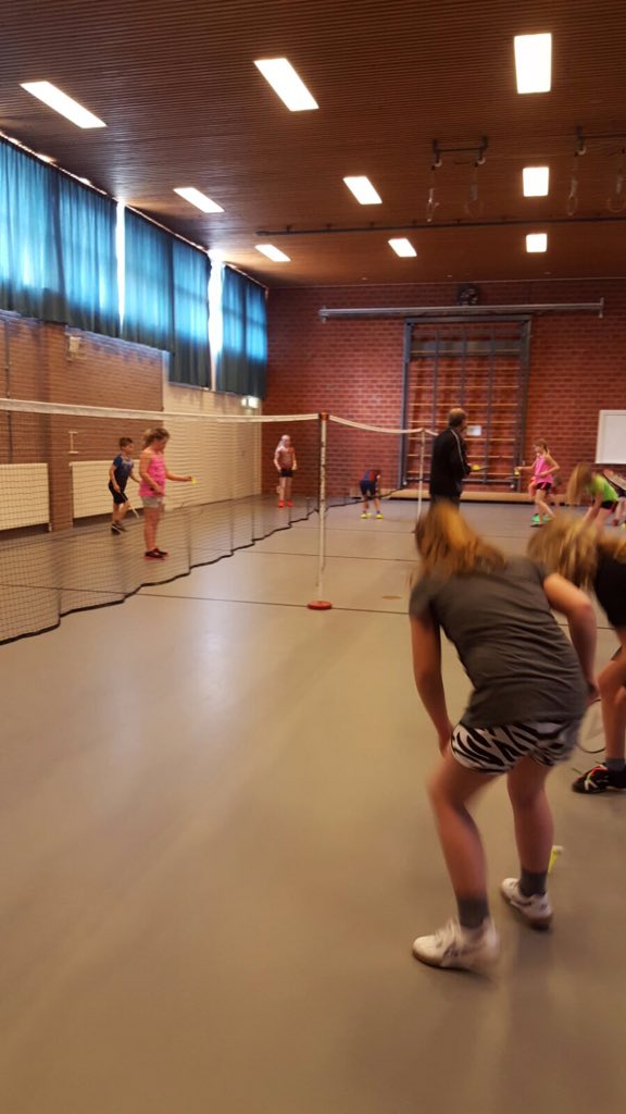 Clinic badminton #sportief!!