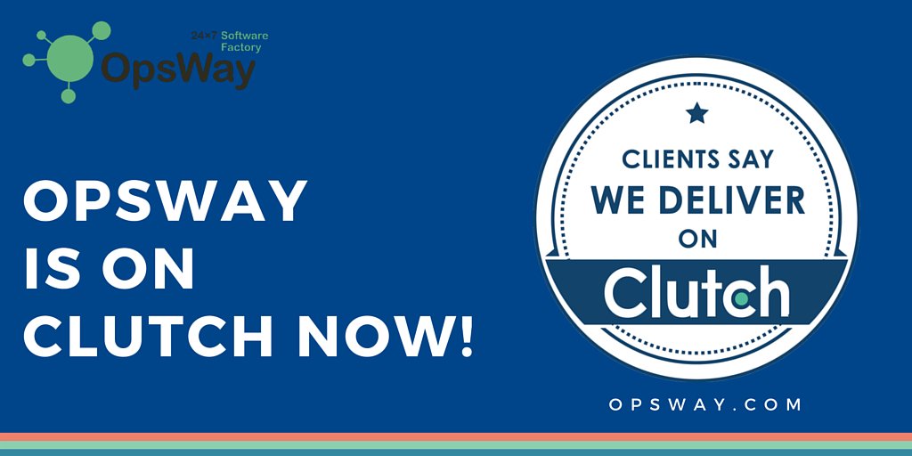 opsway's tweet image. OpsWay is on @clutch_co now!!!  clutch.co/profile/opsway