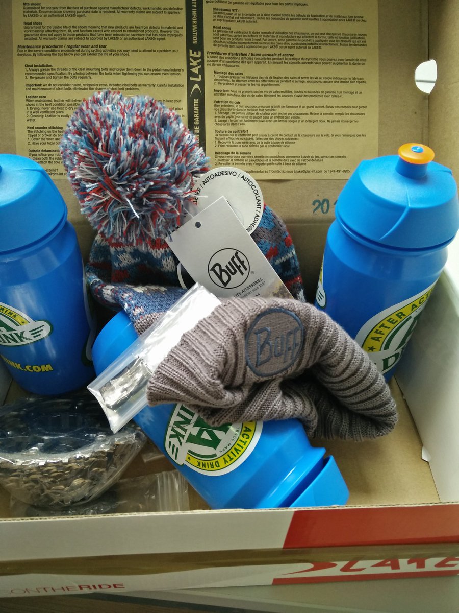 RobbyDeBock's tweet photo. Birthday gifts from @MTBteam_com 🎉🎉 @KMCChainEurope #Buff #Lake #Magura #Shimano #AAdrink https://t.co/H9Kmjm6MnL