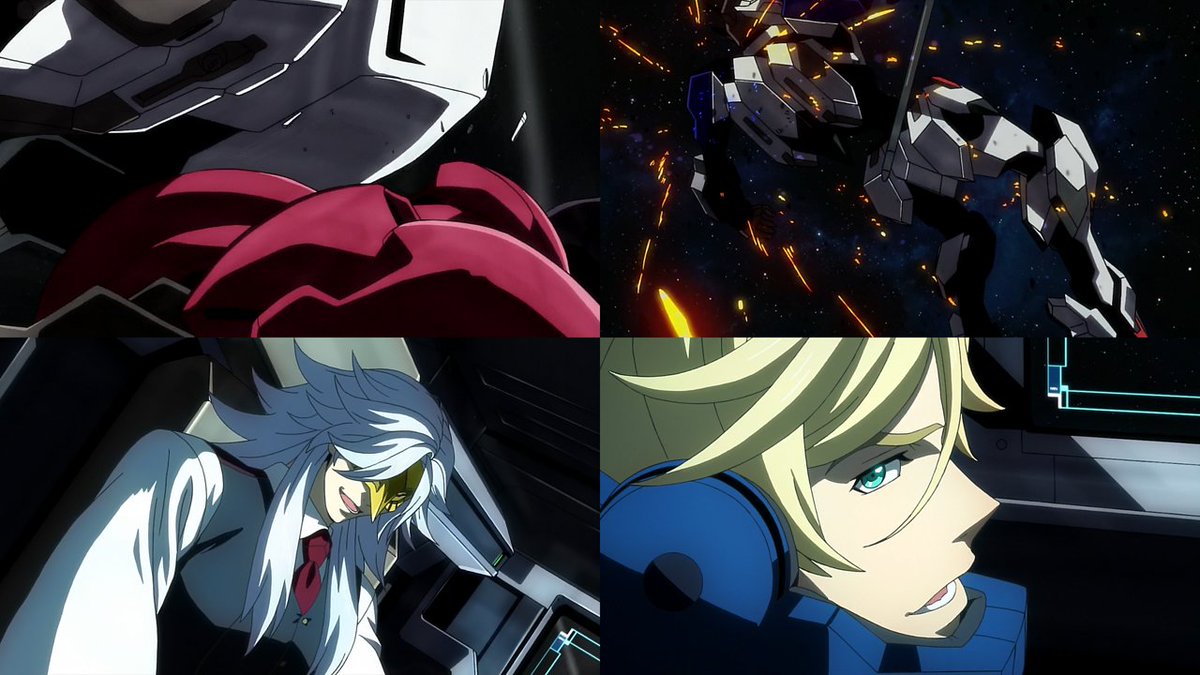 インクエッジ على تويتر 機動戦士ガンダム 鉄血のオルフェンズ は ２クール25話総がかりで物語が 往復 になるよう意図されている 折り返し地点を境にエピソードを順逆に並べて一対になることを前提にしてシリーズが構成されている 意図 つったよｗ