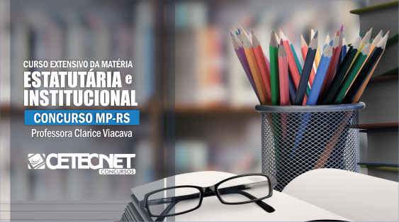 CetecnetOficial's tweet photo. [MATÉRIA ESTATUTÁRIA E INSTITUCIONAL MP-RS] 
Confira informações do curso EAD https://t.co/QugsS6wj5Q https://t.co/ZV3HBYE4st