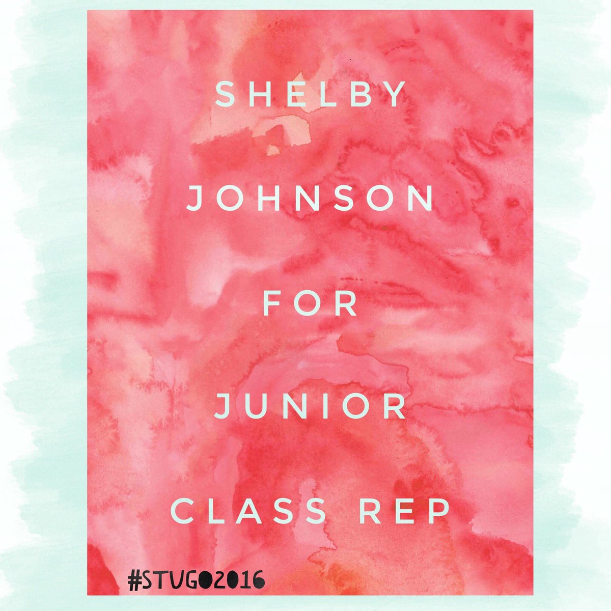 johnsonshel79's tweet photo. Voting is coming up! Vote Shelby for Junior Class Rep!!(: #StuGo2016 https://t.co/OrXV5y86JN