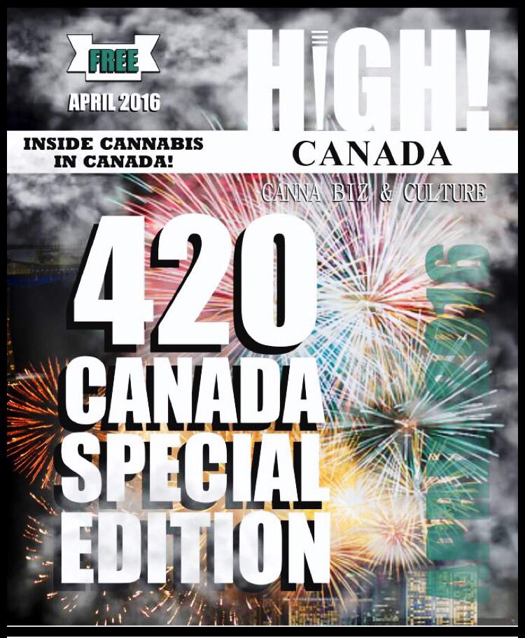 HighCanMagazine's tweet photo. 420 issue finally going 2 printer today looking #awesome #highcanadamagazine #canadiancannabisculture #areyouinside? https://t.co/ETXuaKaSE1