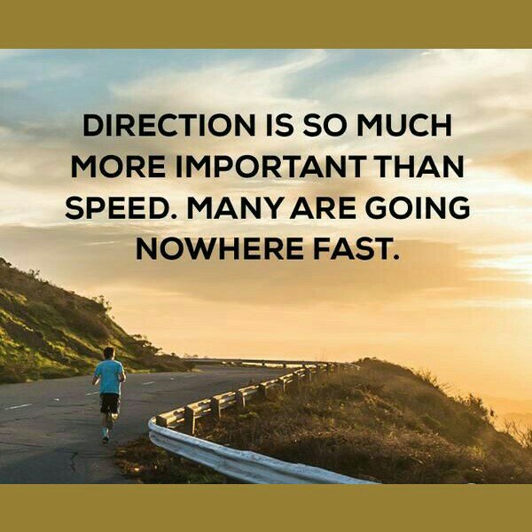 AmLyJam's tweet photo. Think #direction ..... over #speed this week. Keep moving #forward. https://t.co/C6YRIT6Zbh