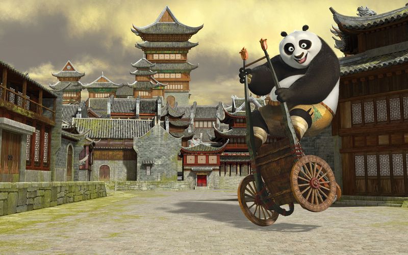 WallpapersOnWeb's tweet photo. Po on a wheelbarrow in Kung Fu Panda 2 https://t.co/XVyJEXlvyV #desktop #wallpaper #cartoons https://t.co/y6HOLON6Ai