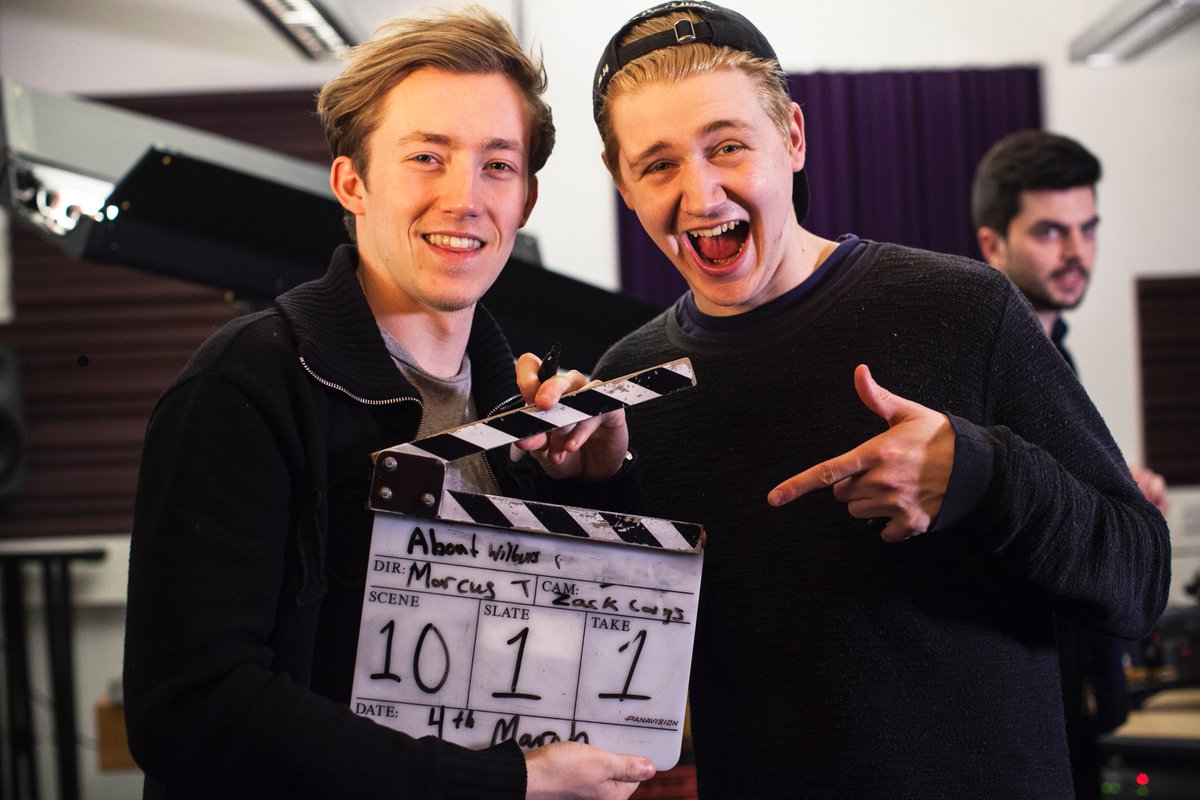 AboutAYear's tweet photo. Our Producer and Editor working hard on set #BTS #WorkingHard #FilmCrew #FightingMND #MNDAwareness https://t.co/jbsrFUbbwK