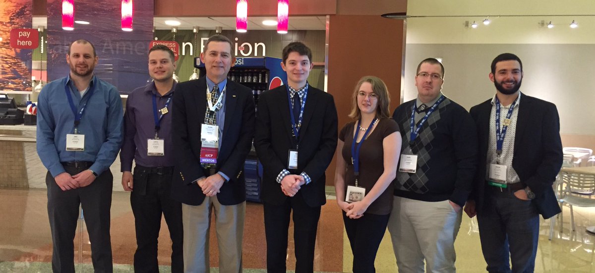 MAPS_MSU's tweet photo. Thanks to Glenn Larson, President-elect of the AICP for meeting with us and discussing our future goals! #APA16 https://t.co/aPttnZgt6L