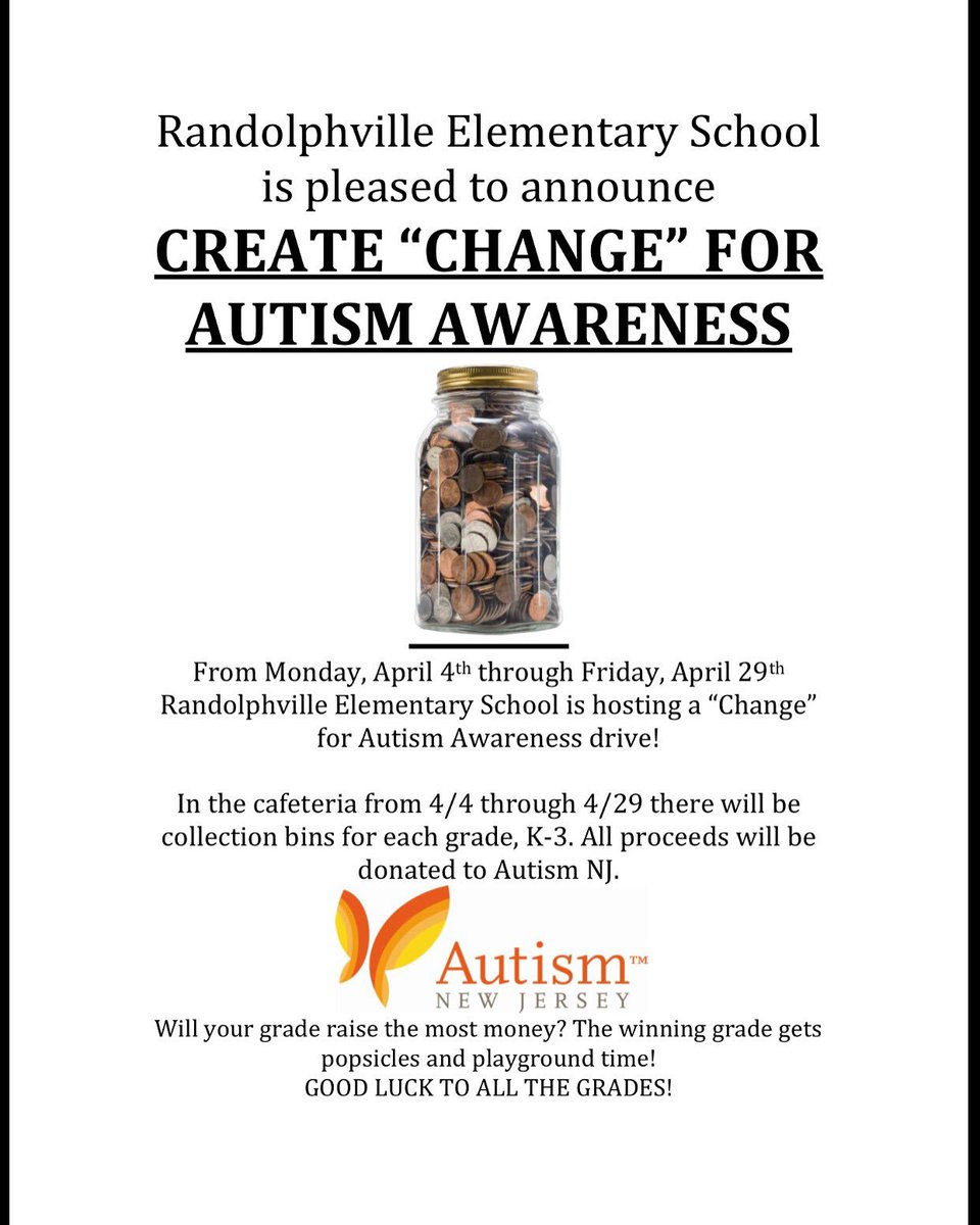NJAutismMom's tweet photo. @AutismNJ Randolphville Racoons!!! Let's see who can raise the most!!!! #Piscataway #randolphville #autismawareness https://t.co/JuR9p2jGB2