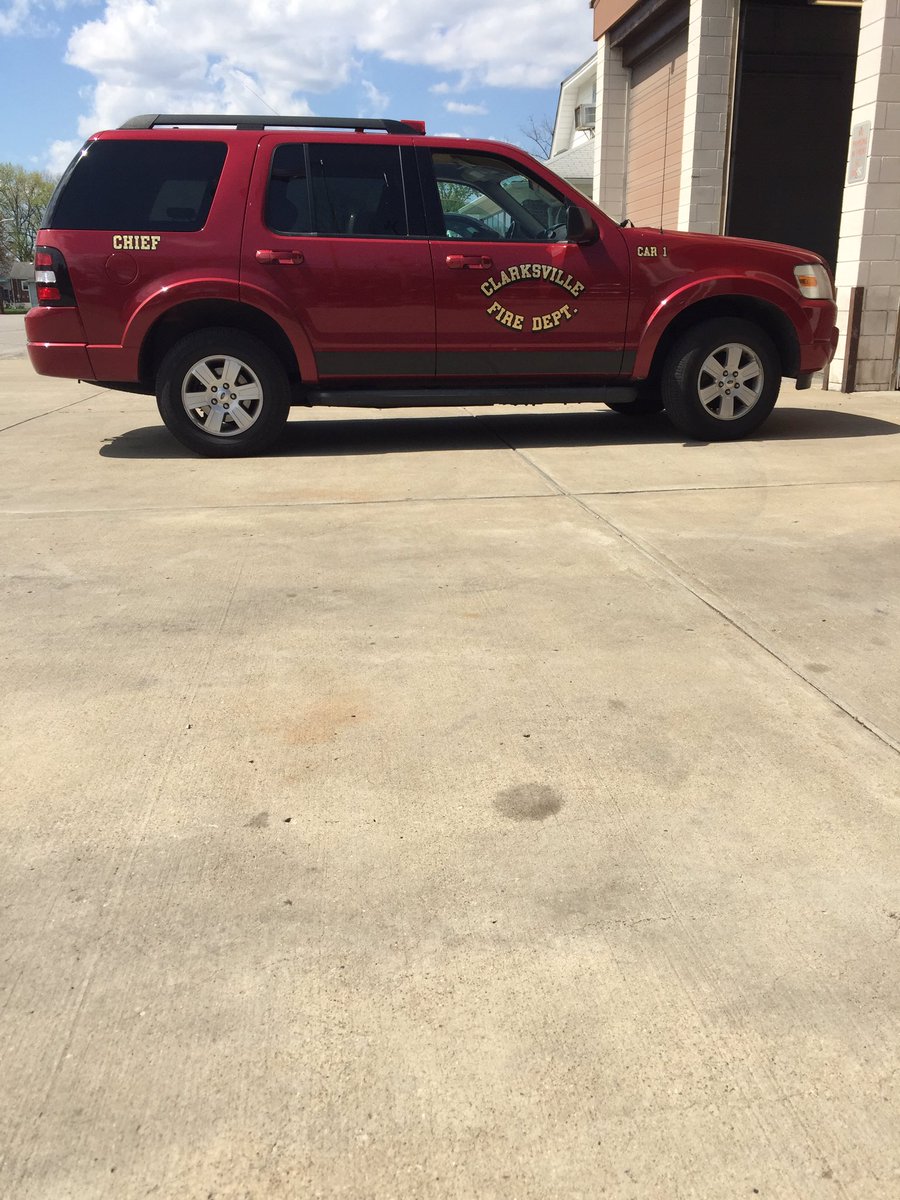 Cheif Skaggs making sure we have everything we need.