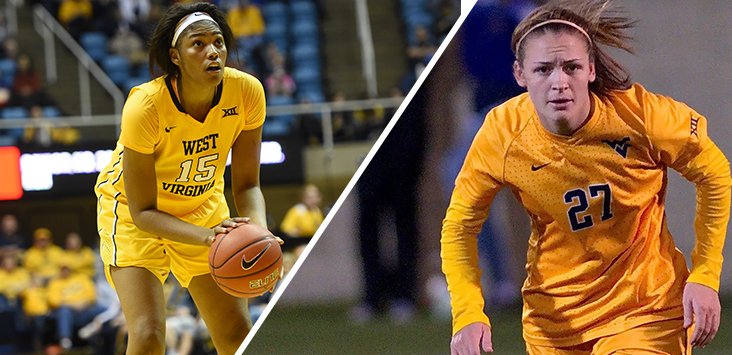 Student-athletes Montgomery, Hill to help raise #WVU Centenary Time Capsule | wvusports.com/page.cfm?story…
