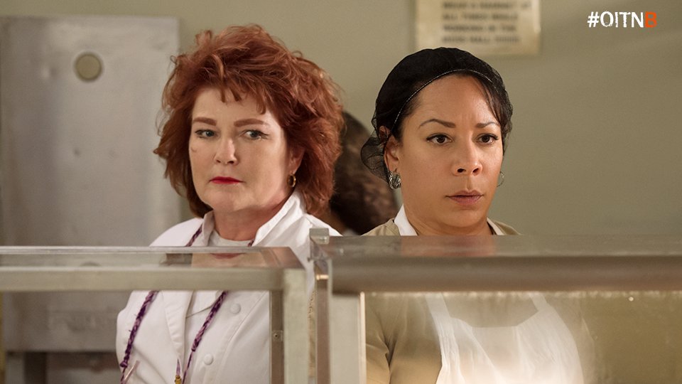 OITNB's tweet photo. We're cooking up something good. #OITNB https://t.co/mw2AX9dK3H