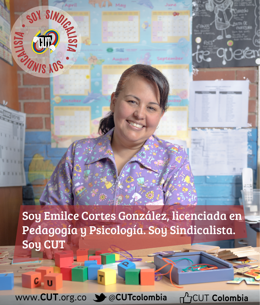 cutcolombia's tweet photo. #TVcut
Soy Emilce, licenciada en Pedagogía y Psicología. Soy Sindicalista. Soy @cutcolombia https://t.co/Ee4aAmYsIp https://t.co/n5x4QiYuBF