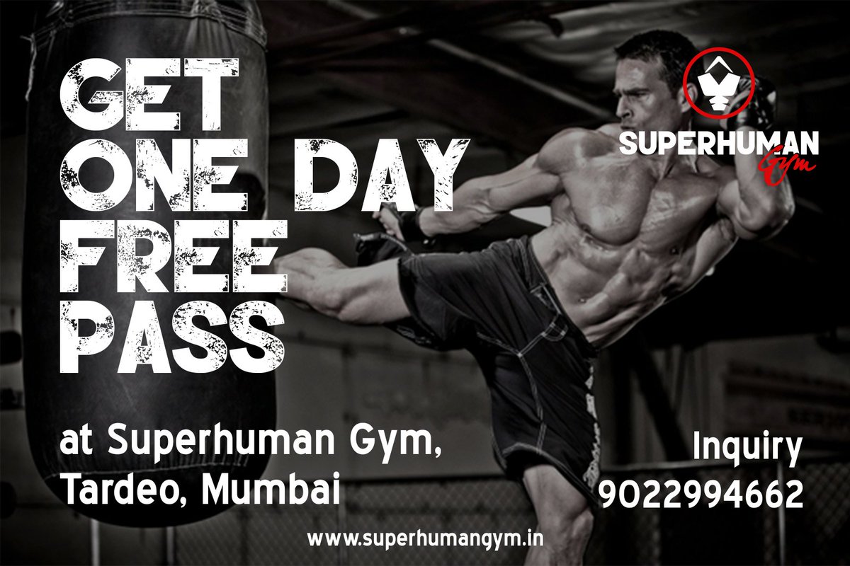 SuperhumanGym's tweet photo. Share this post and get one day free pass! https://t.co/9W4Dwr0dYW
