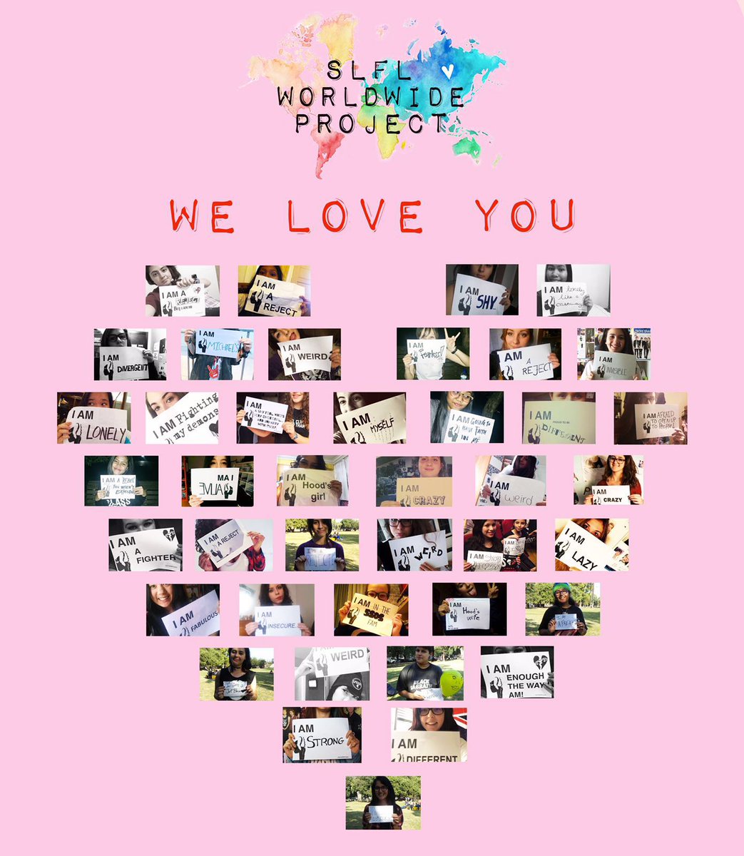 5SOS3WWProject's tweet photo. No matter who you are or where you're from, we love you all ❤ 
never give up hope, it'll get better ☺ #SLFLWWProject https://t.co/fPOf8qaKOA