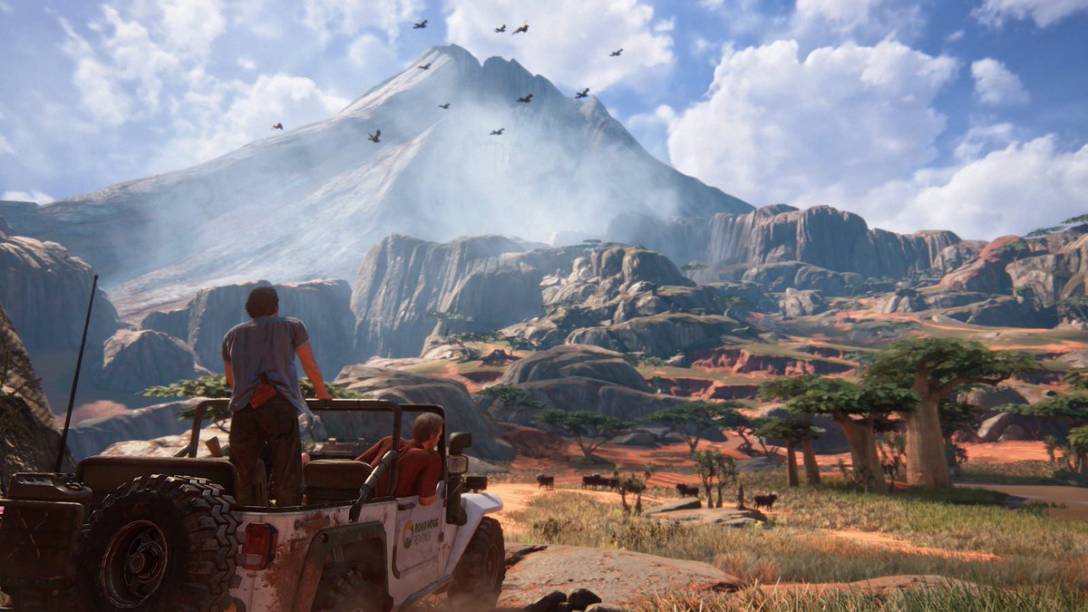 PlayStation's tweet image. First hands-on report for Uncharted 4, on PS4 May 10: play.st/1YaZStD Extended gameplay footage, too