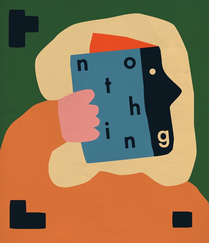 Anna Kövecses uses typography to make faces in her latest illustrations > goo.gl/gGz0l5