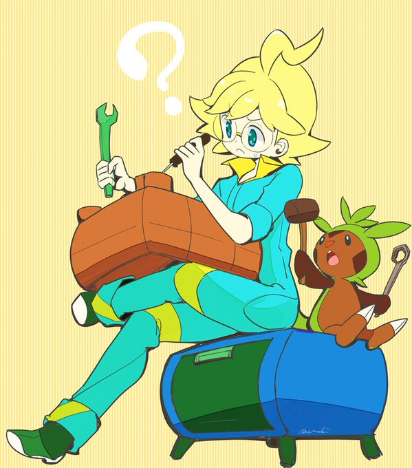 #ポケモントレーナー版深夜の真剣お絵描き60分一本勝負
シトロンとハリマグロ 