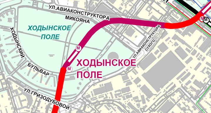 Станция метро цска на схеме метро москвы