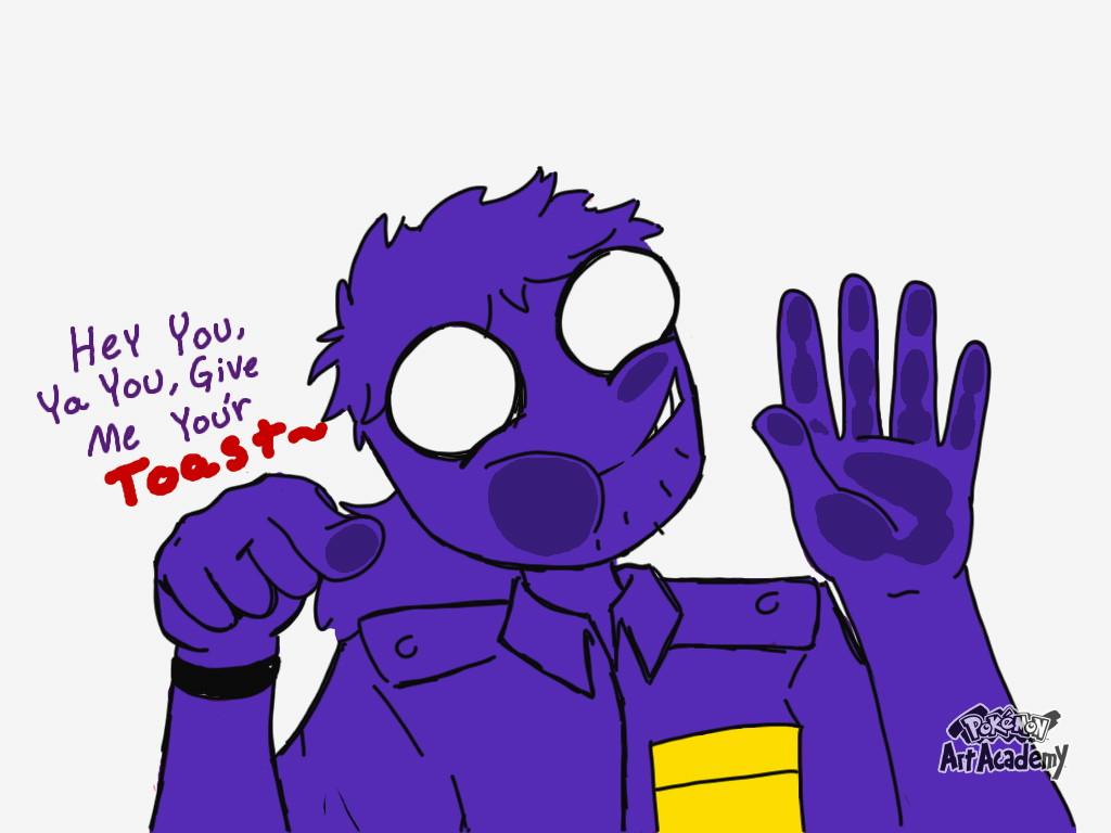 vinny_fnaf's tweet image. Gimme!! Your toast!! #FNAF #FNaFRP