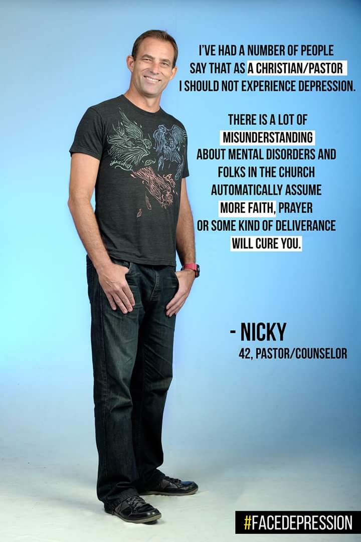 Face_Depression's tweet photo. Meet Nicky!!
This pastor who lives with depression has something to say. #FaceDepression #depression https://t.co/GnKbP3kaik