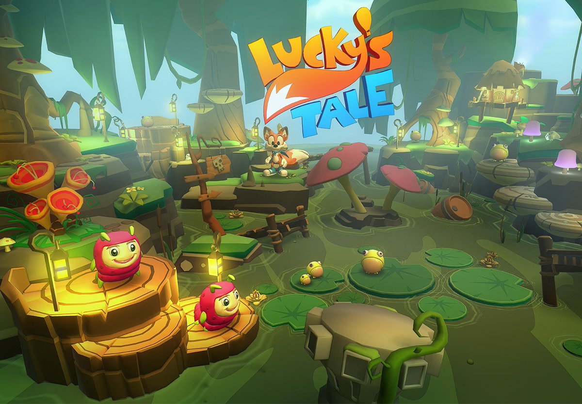 Got yourself a Rift? You'll love @playfulcorp Lucky's Tale! We can't get enough of it. Proudly powered by 3Dception!