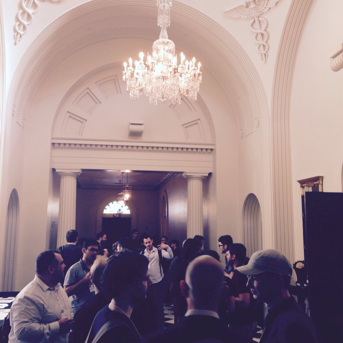 WebAudioConf's tweet photo. The hall is packed for #WebAudioConf https://t.co/KKyepbXjgS