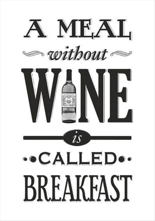 That's the best #winelover statement:-)