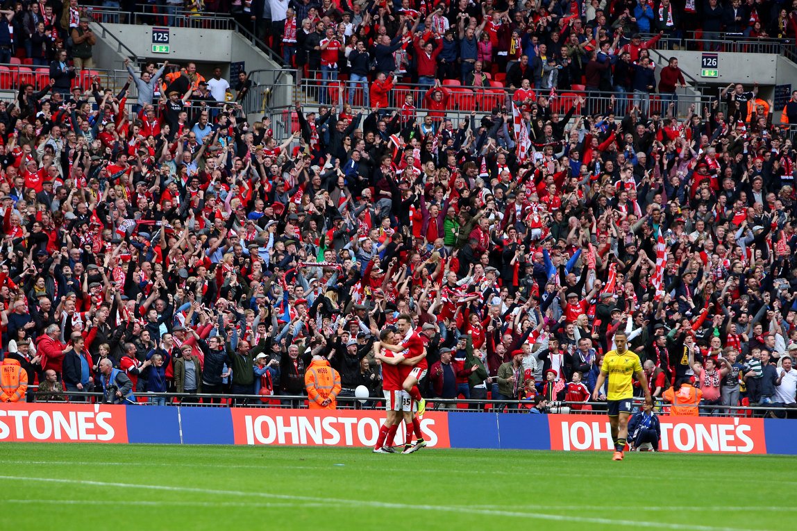 That moment when you win the #JPT10 Trophy - and first silverware in a cup final for over a century...
