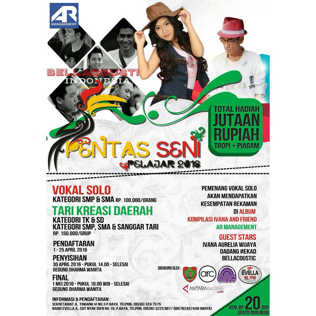 armanagementid's tweet photo. Pentas seni pelajar 2016 https://t.co/FNtZORDw0x