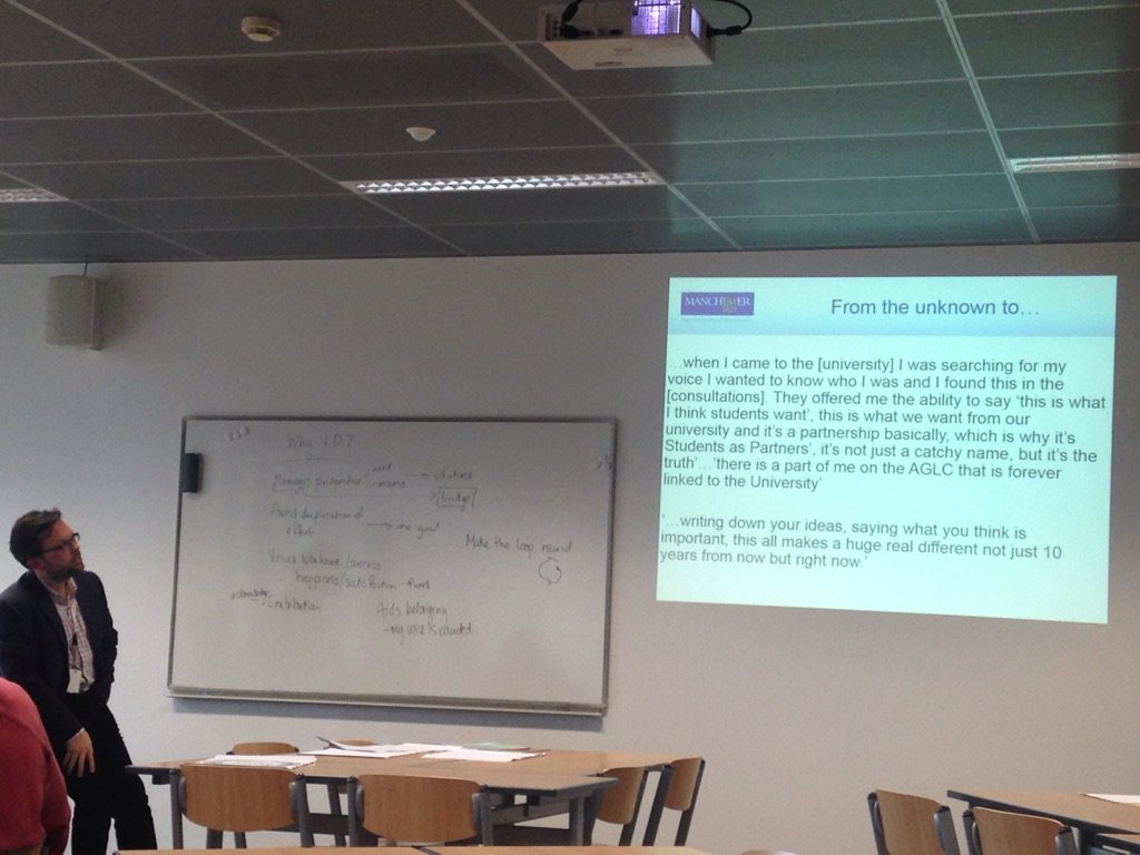 emilythemac's tweet photo. @wcarey running super workshop on institutional dialogue, I spy wisdom of @Meaghan_EdUK on his slides! #EFYE2016 https://t.co/6qNM1E6MJB